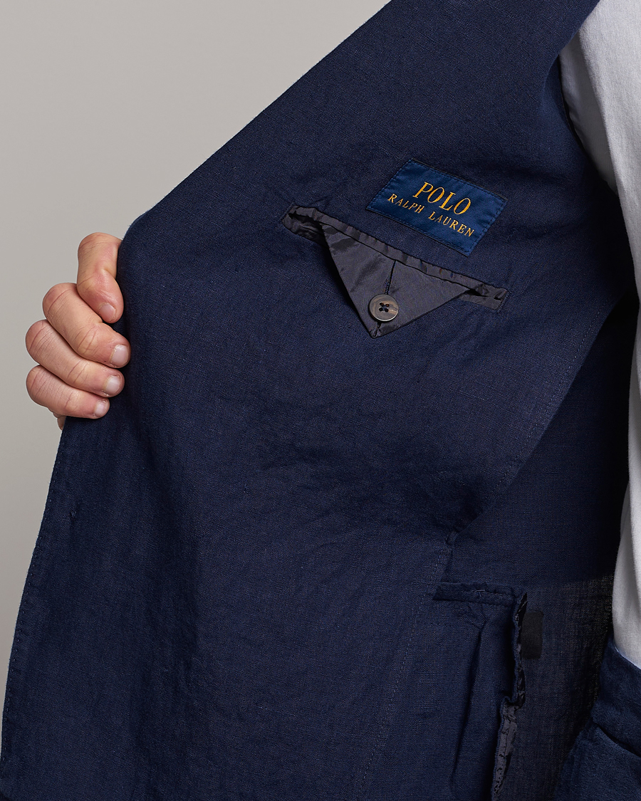 Men | Blazers | Polo Ralph Lauren | Linen Sportcoat Navy
