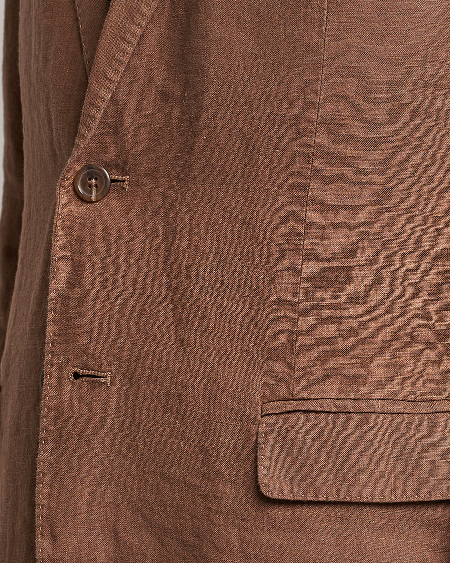 Men | Blazers | Polo Ralph Lauren | Linen Sportcoat Luggage Brown