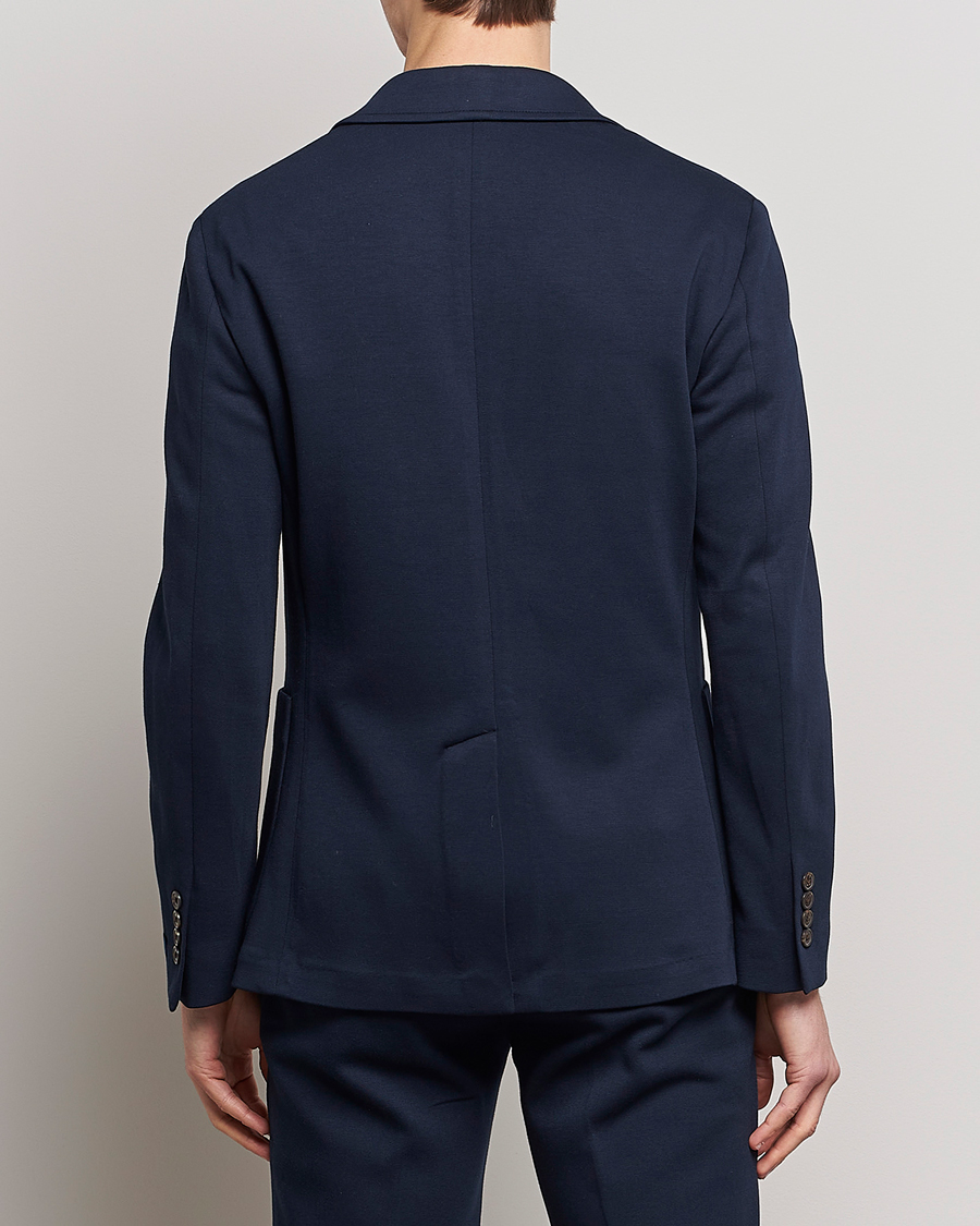 Men | Blazers | Polo Ralph Lauren | Double Knit Jersey Blazer Aviator Navy