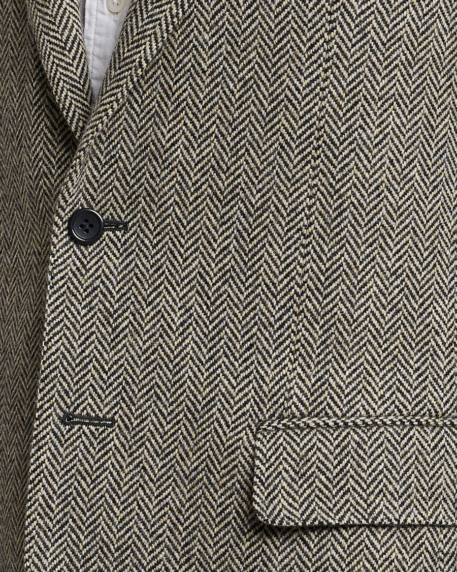 Men | Blazers | Polo Ralph Lauren | Herringbone Sportcoat Black/Cream