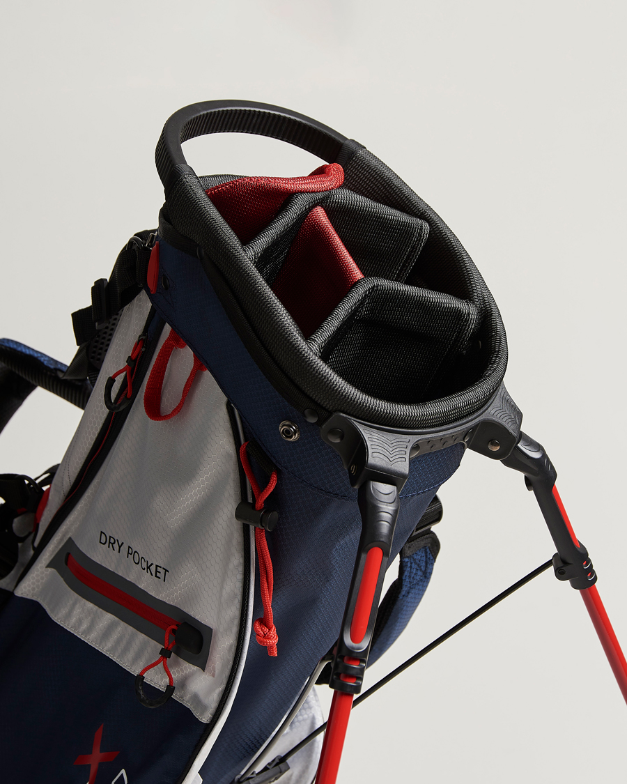 Men | RLX Ralph Lauren Stand Golf Bag White/Navy | RLX Ralph Lauren | Stand Golf Bag White/Navy