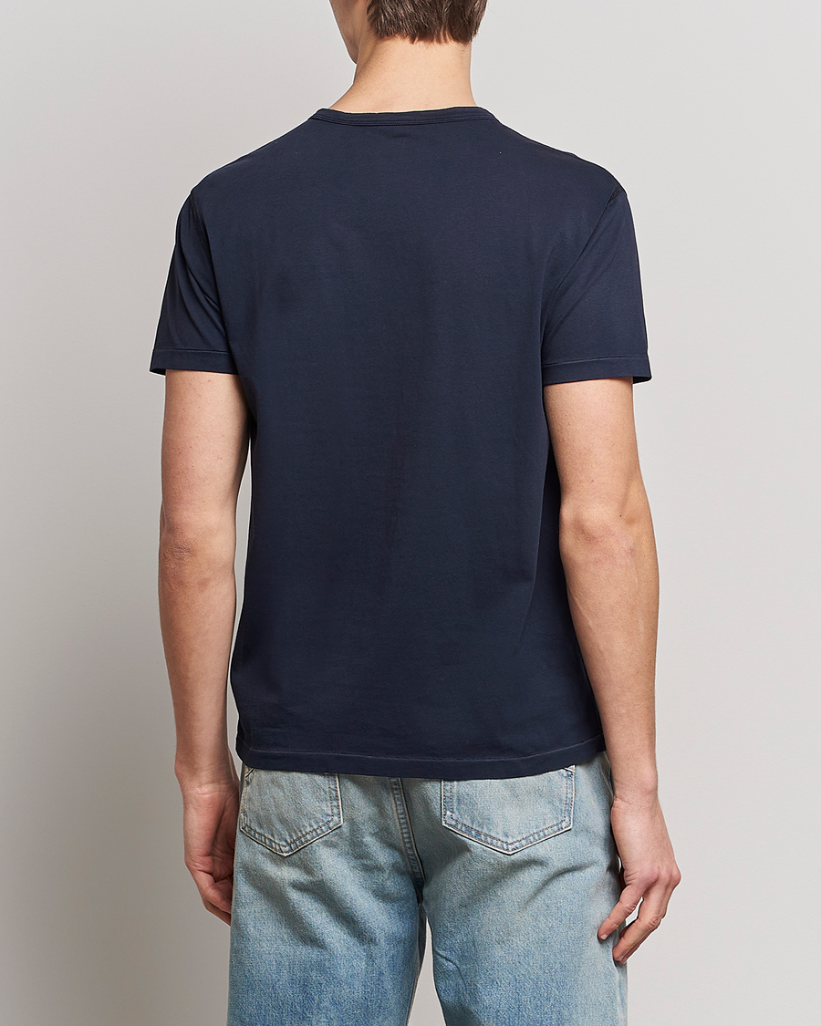 RRL Naval Graphic Tee Vintage Navy at CareOfCarl.com