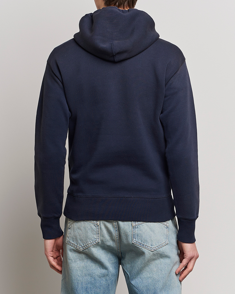 Men | Sweaters & Knitwear | RRL | Hooded Pullover Faded Navy