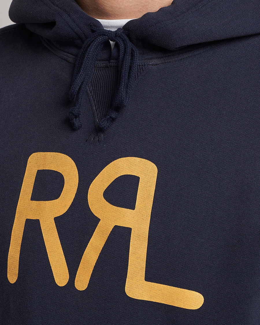 Men | Sweaters & Knitwear | RRL | Hooded Pullover Faded Navy