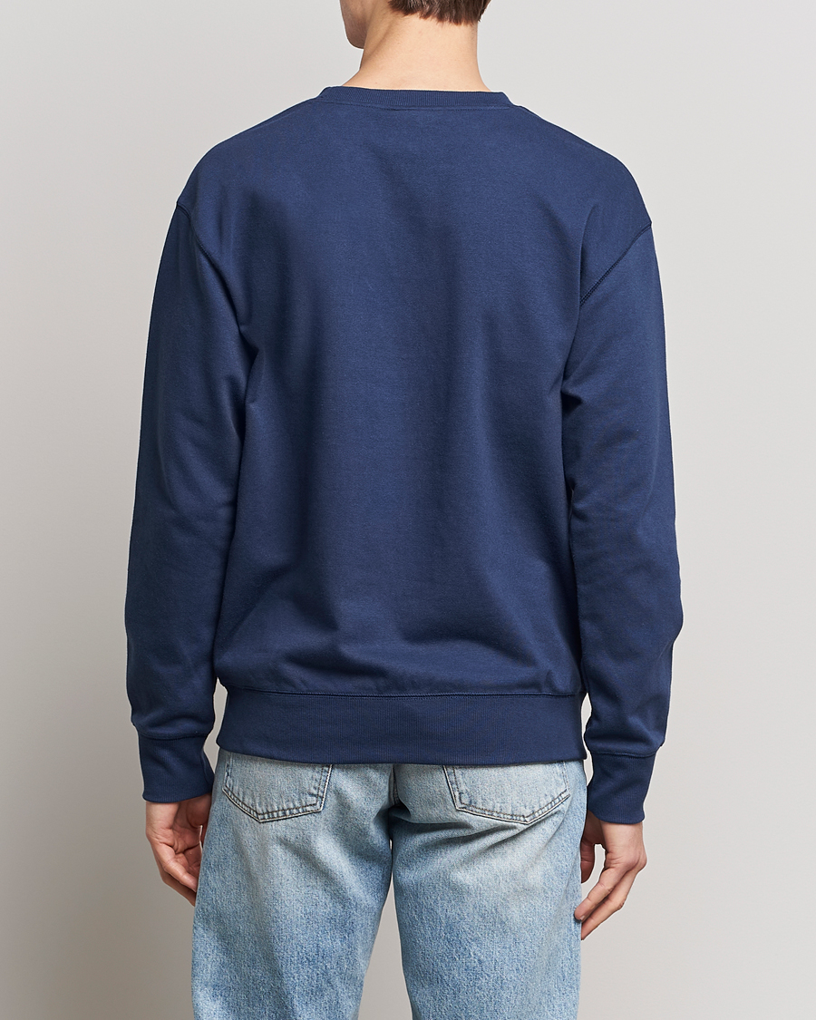 Men | Sweaters & Knitwear | New Balance | French Terry Sweatshirt Natural Indigo