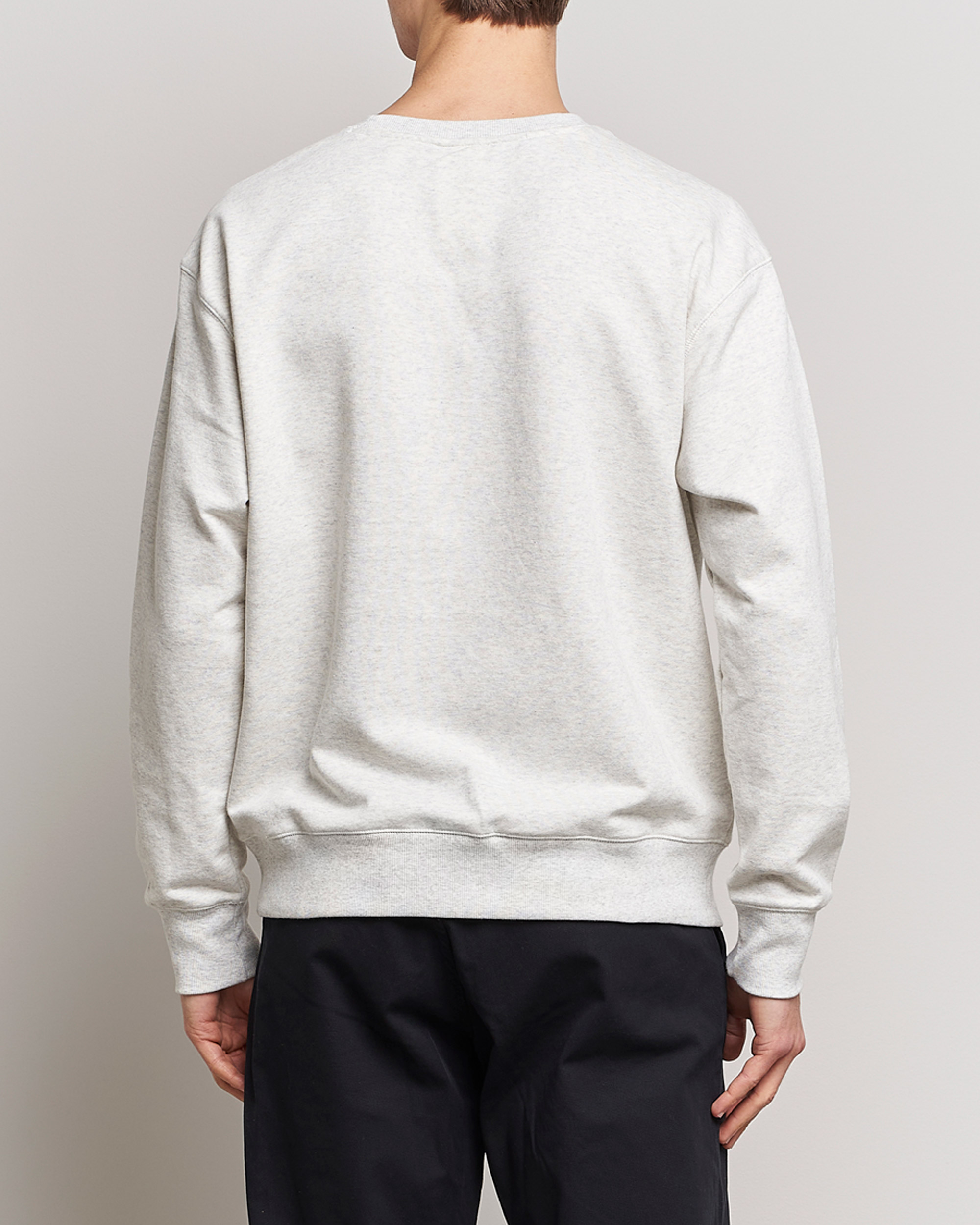 Men | Sweaters & Knitwear | New Balance | French Terry Sweatshirt Sea Salt Heather