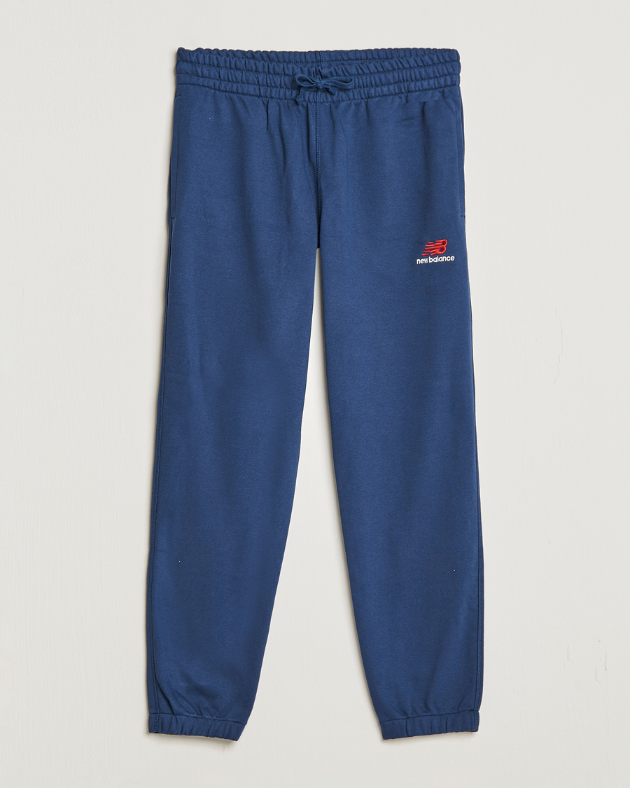 Men | Trousers | New Balance | French Terry Sweatpants Natural Indigo