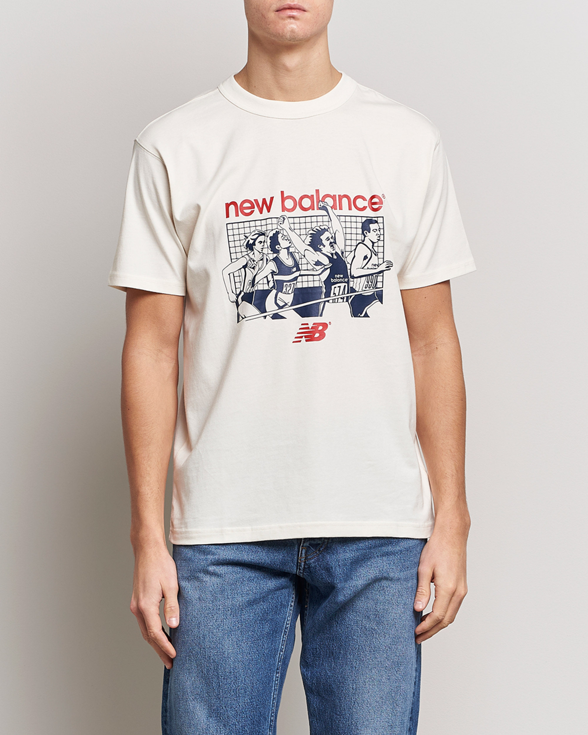 Men | New Balance | New Balance | Athletics 90s Graphic T-Shirt Greige