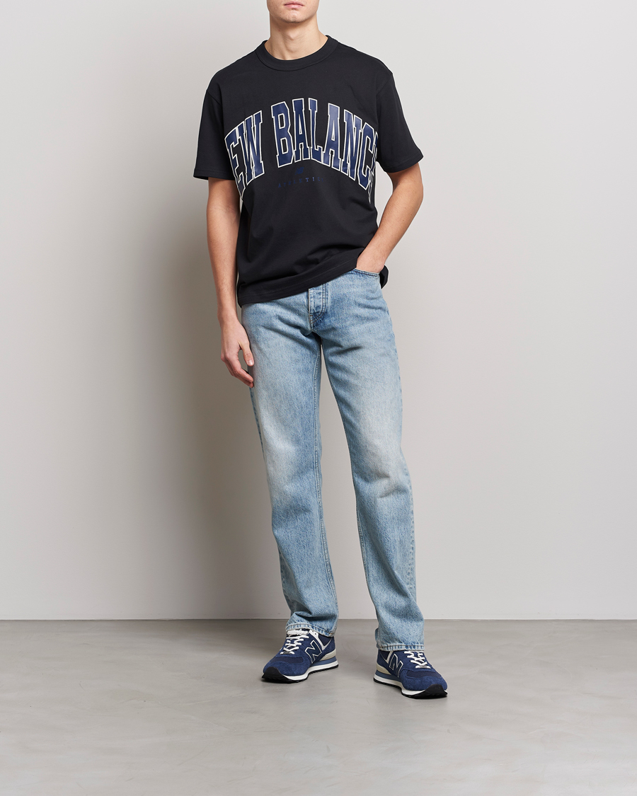 Men | T-Shirts | New Balance | Athletics Warped T-Shirt Black