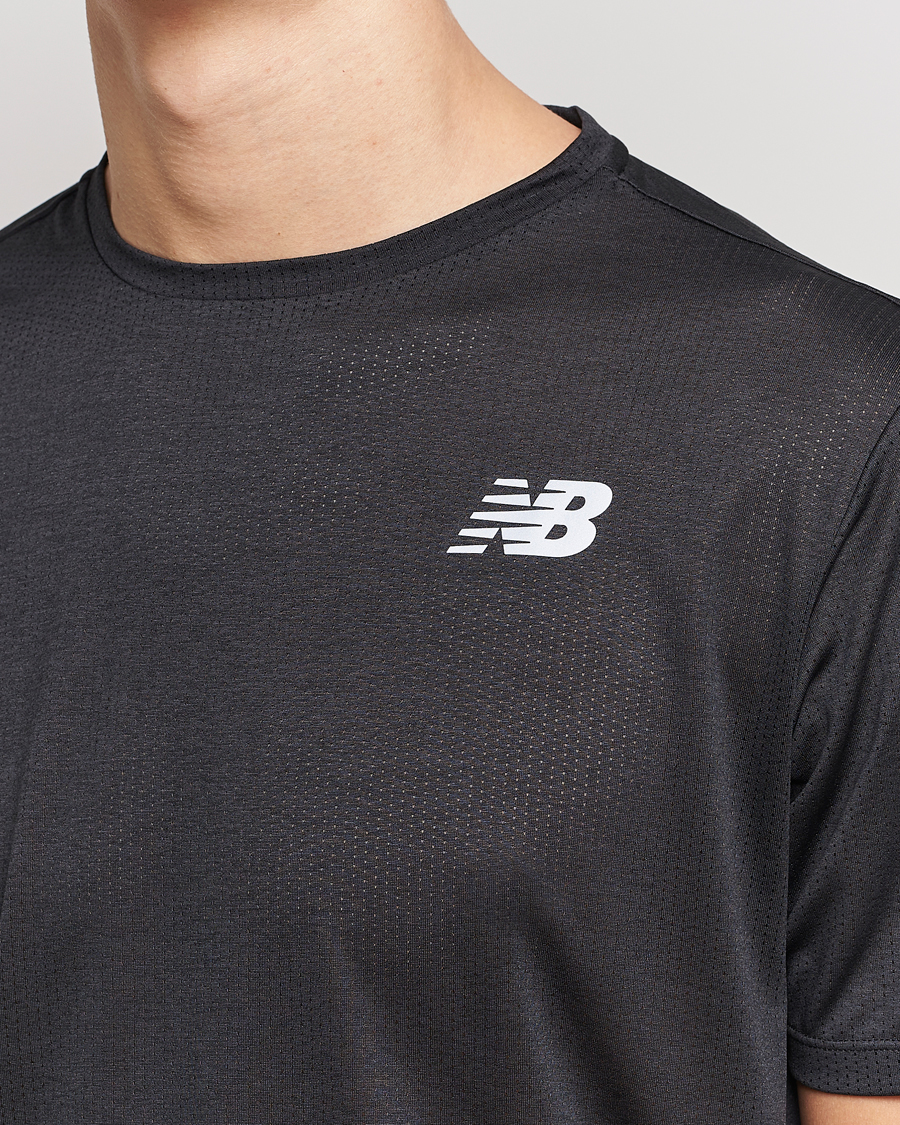 Men | T-Shirts | New Balance Running | Impact Run T-Shirt Black