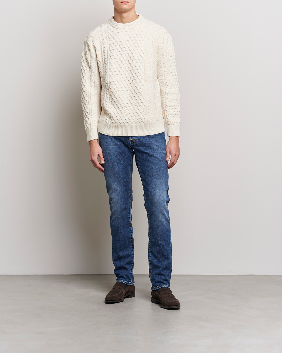 Men | Clothing | Jacob Cohën | Nick Slim Fit Stretch Jeans Blue