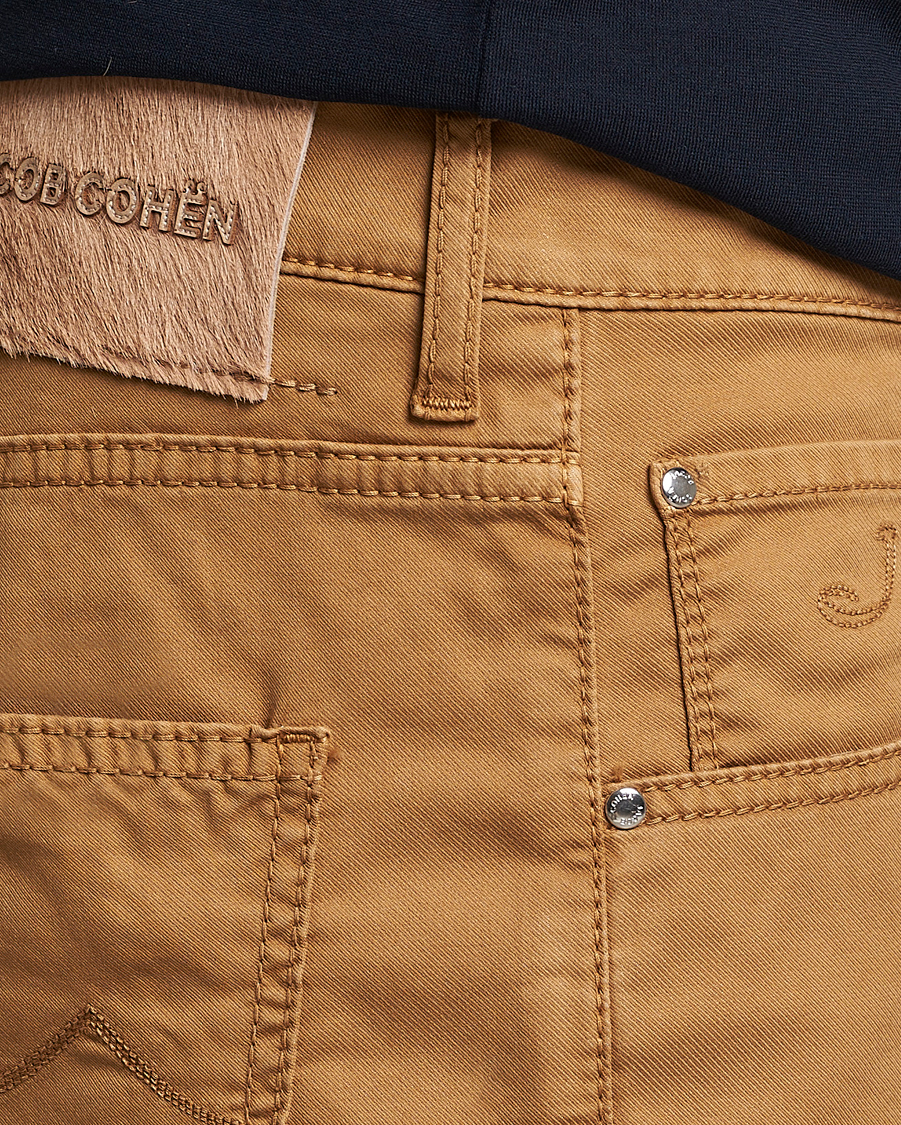 Men | Shorts | Jacob Cohën | Nicolas Cotton Twill Shorts Beige