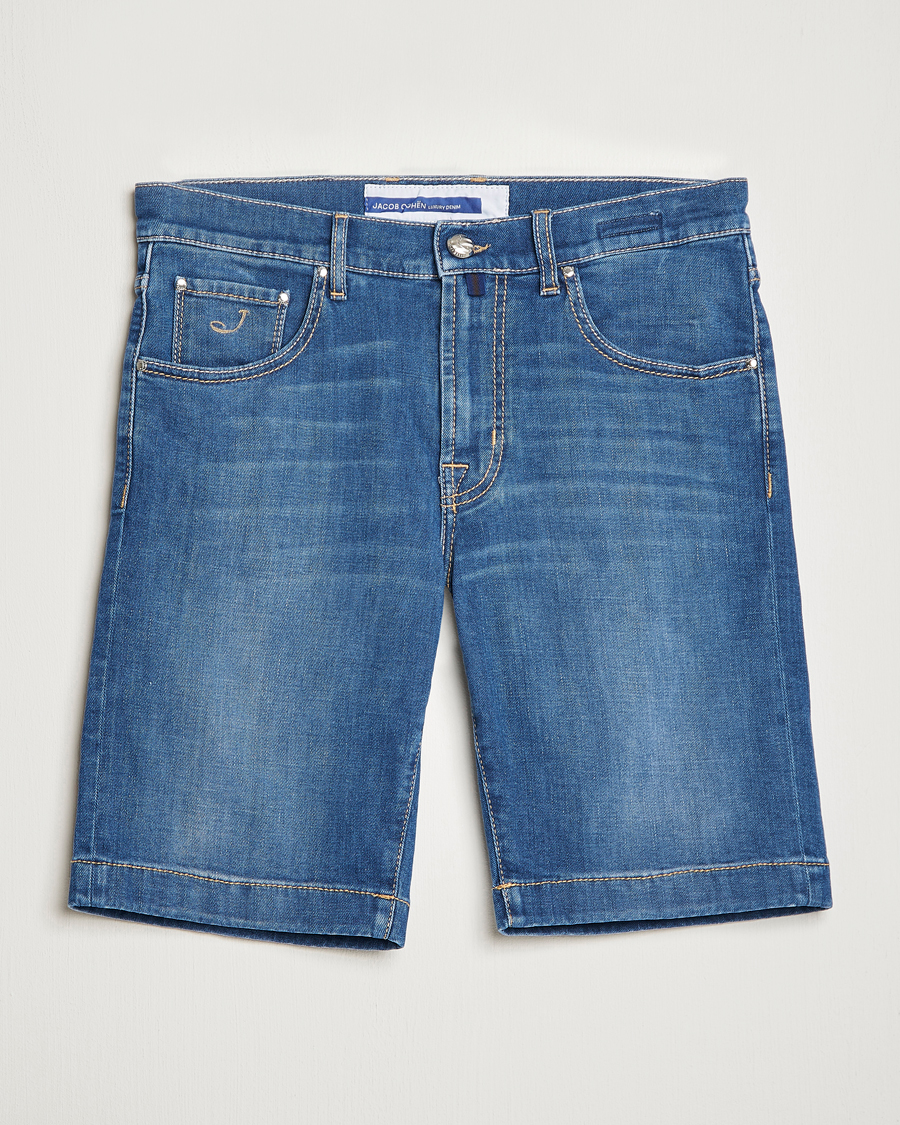 Men | Shorts | Jacob Cohën | Nicolas Jeans Shorts Light Blue