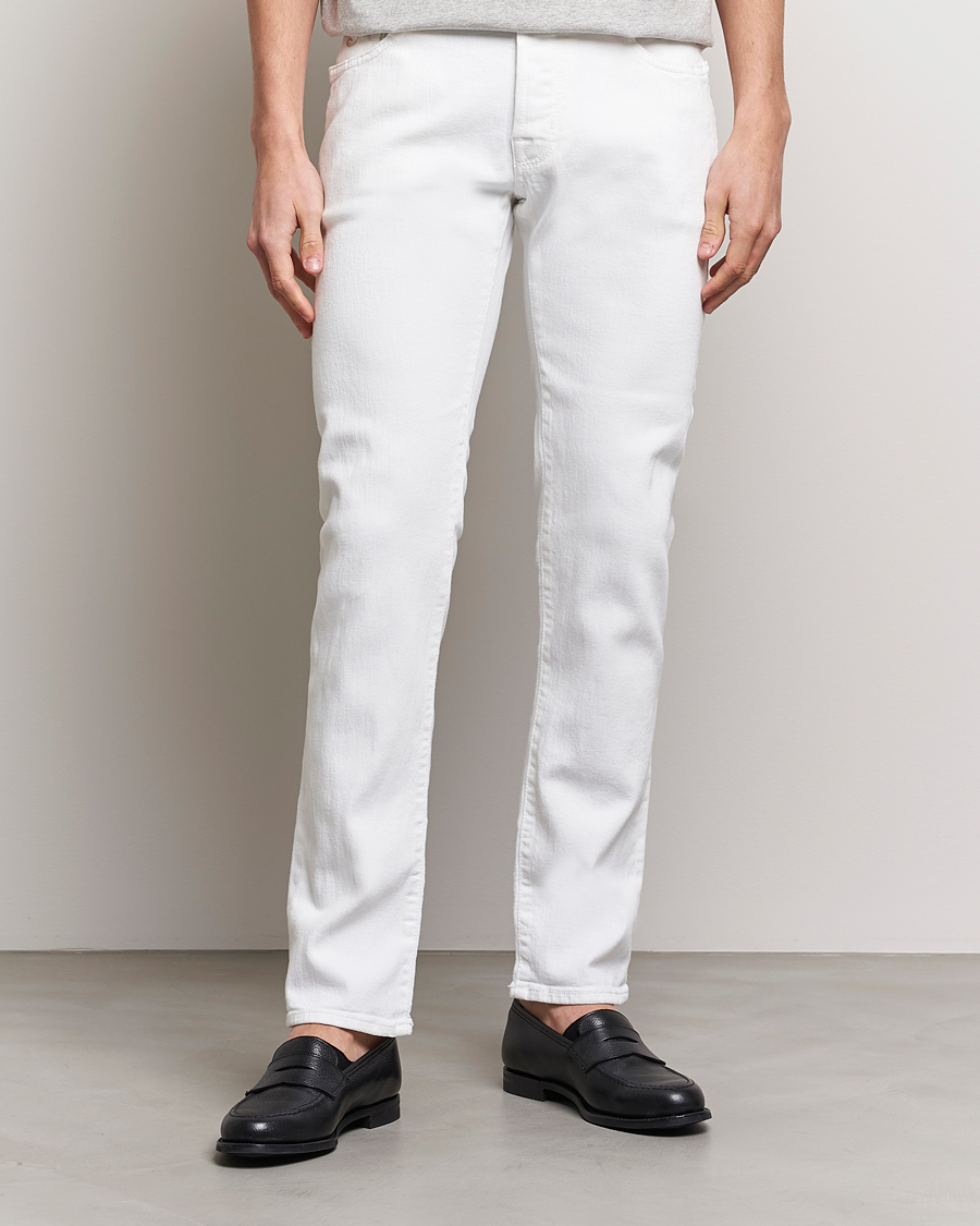 Men | White jeans | Jacob Cohën | Nick Limited Edition Slim Fit Jeans White