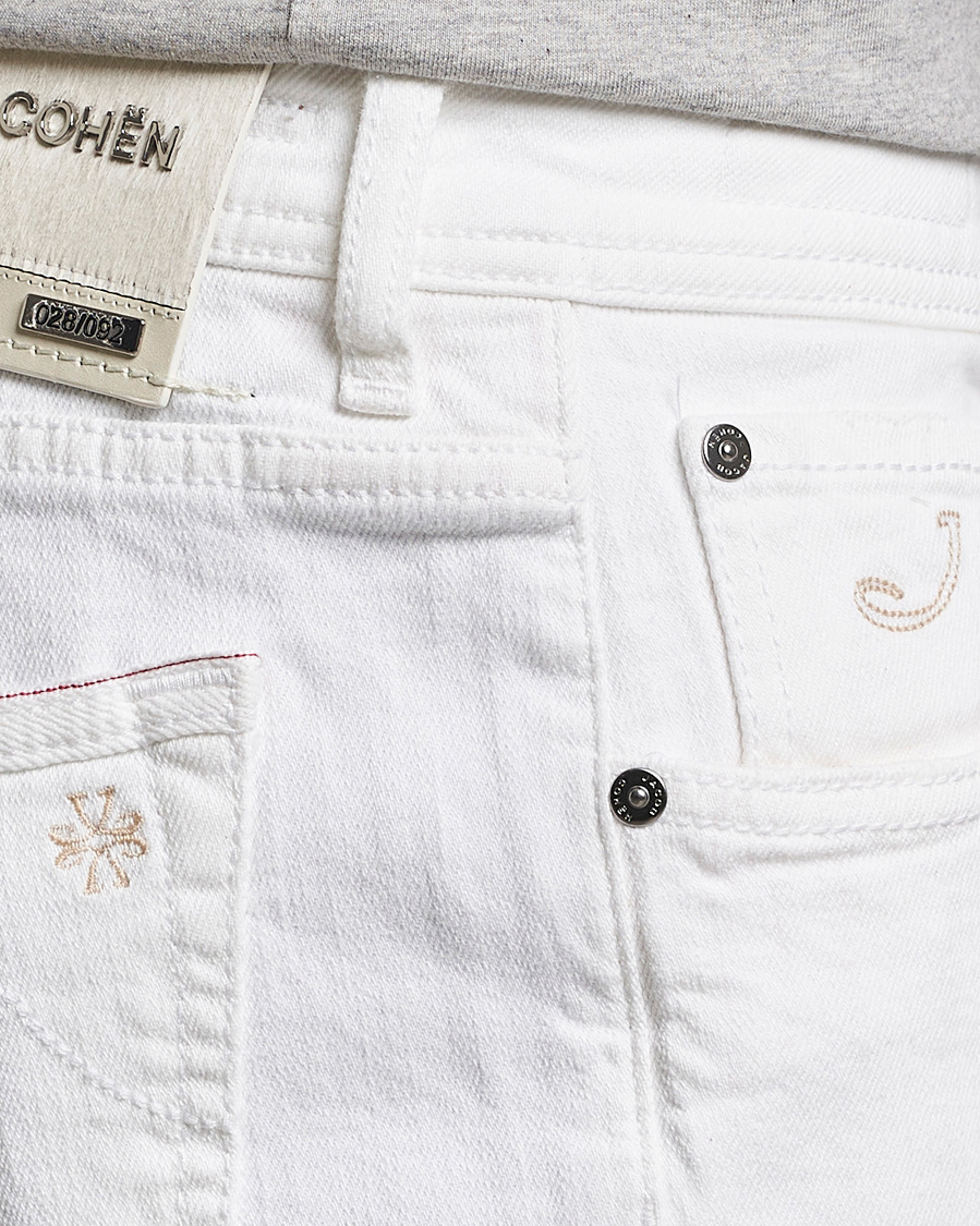 Men | Jeans | Jacob Cohën | Nick Limited Edition Slim Fit Jeans White