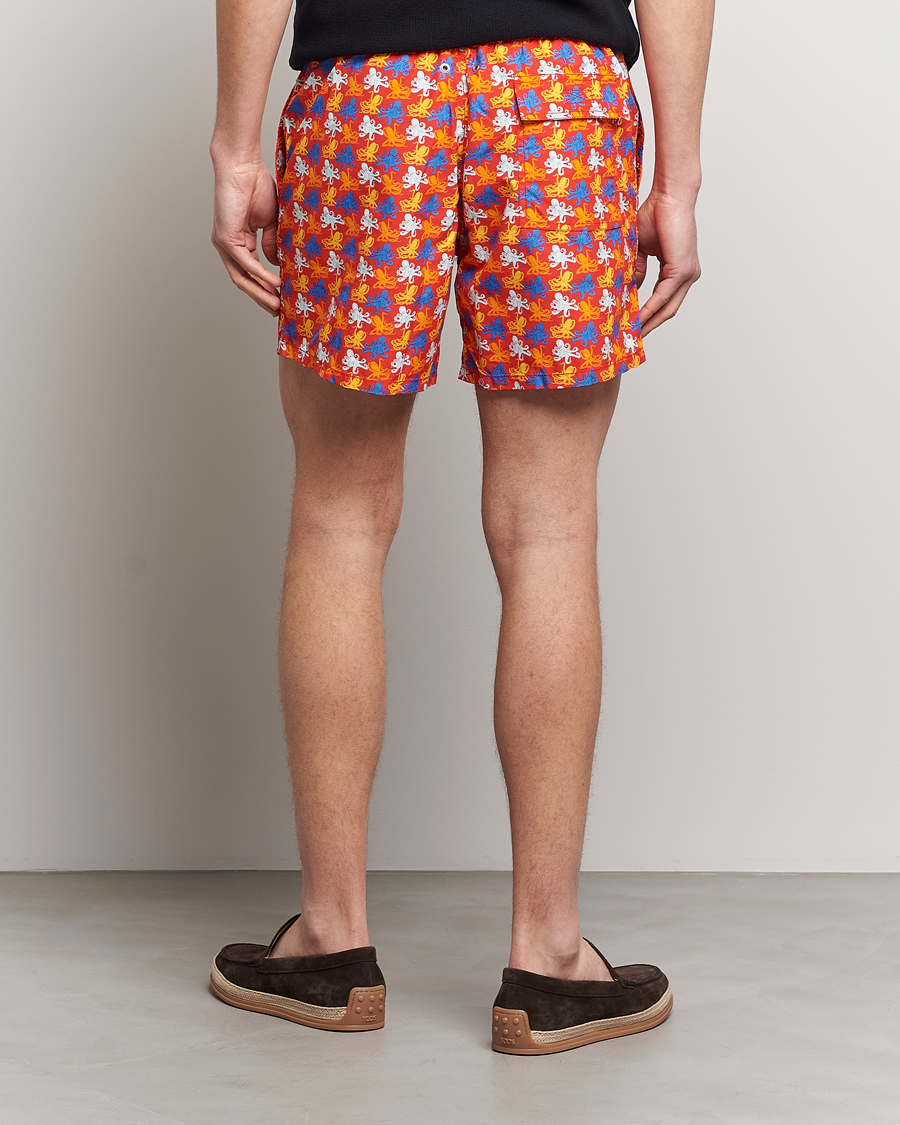 Men | Swimwear | Vilebrequin | Moorea Swimshorts Coquelicot