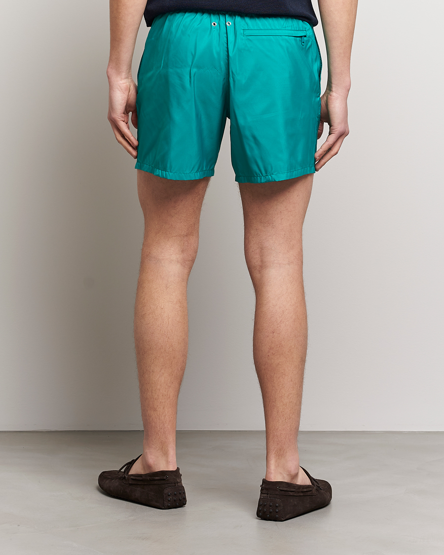 VILEBREQUIN Badeshorts 'Moorea' rosé/mint/gelb gemustert | BRAUN Hamburg