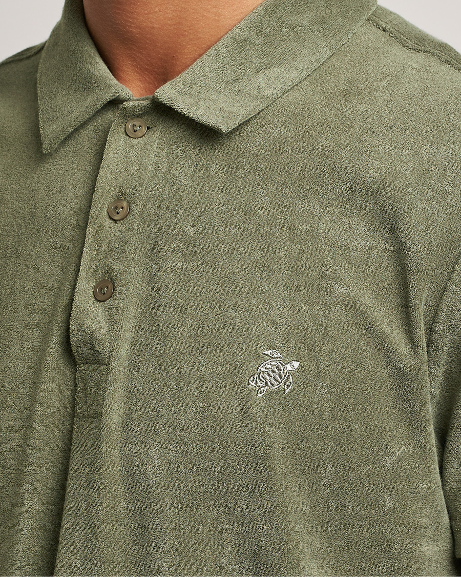 Men | Polo Shirts | Vilebrequin | Phoenix Terry Polo Olivier