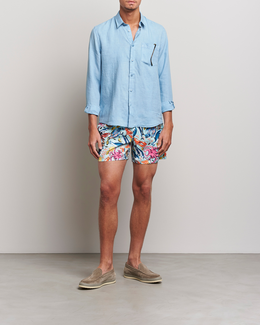 Men | Swimwear | Vilebrequin | Mahina Swimshorts Thalassa