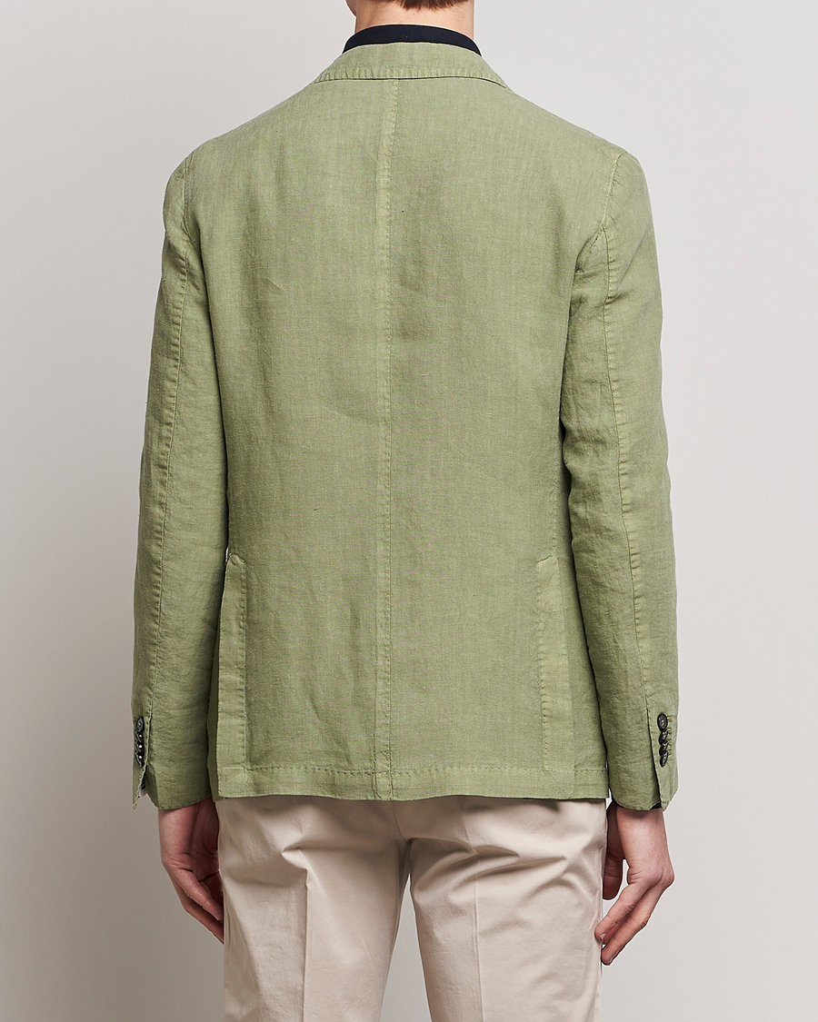 Men | Blazers | L.B.M. 1911 | Jack Regular Fit Linen Blazer Light Green