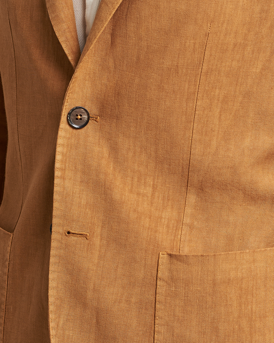 Men | Blazers | L.B.M. 1911 | Jack Regular Fit Linen Blazer Camel