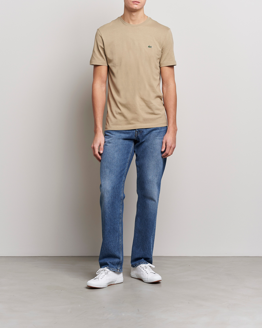 Men | T-Shirts | Lacoste | Crew Neck Tee Lion