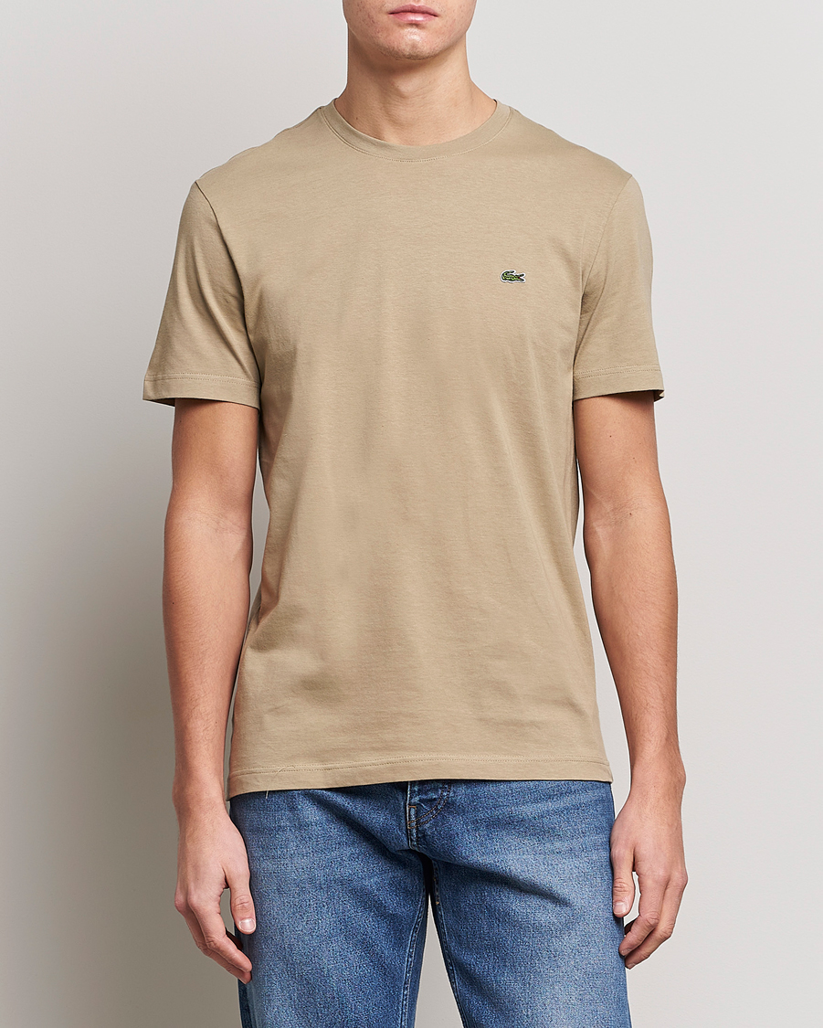 Men | T-Shirts | Lacoste | Crew Neck Tee Lion