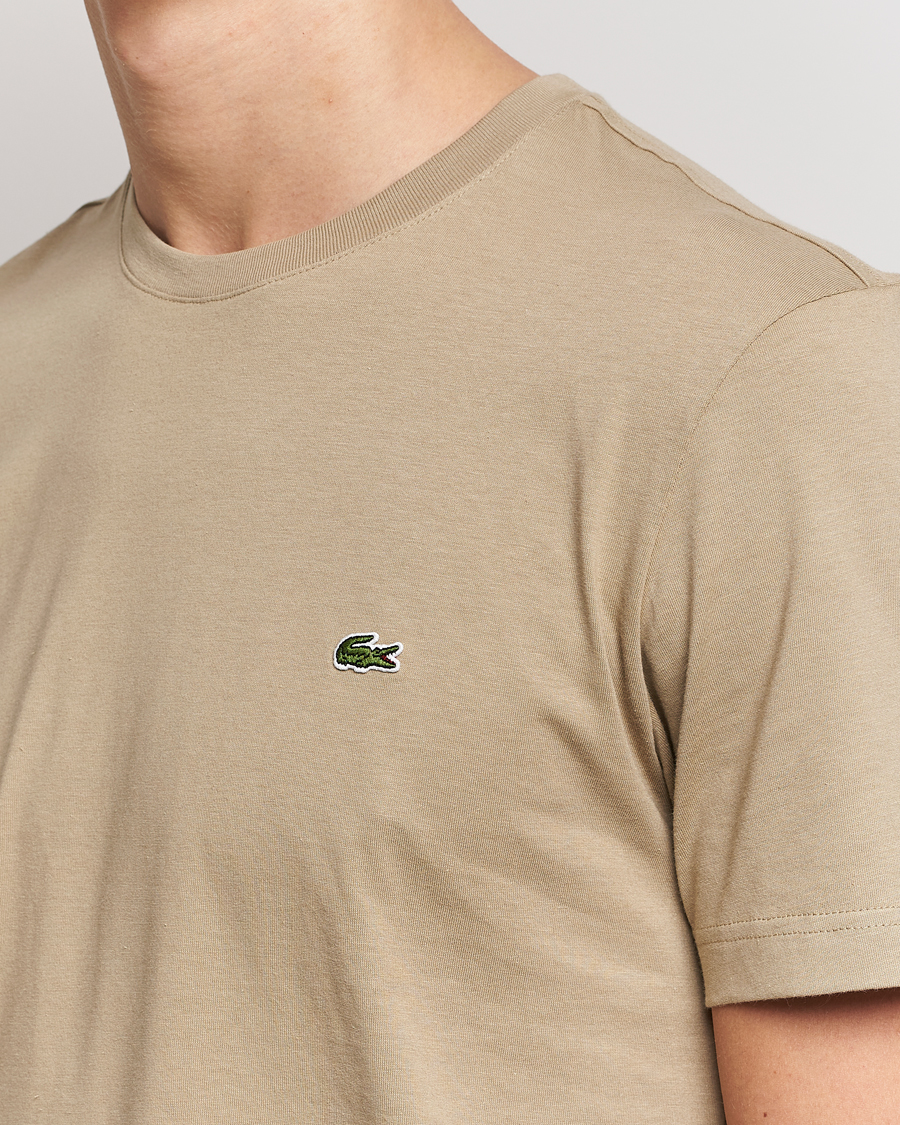 Men | T-Shirts | Lacoste | Crew Neck Tee Lion