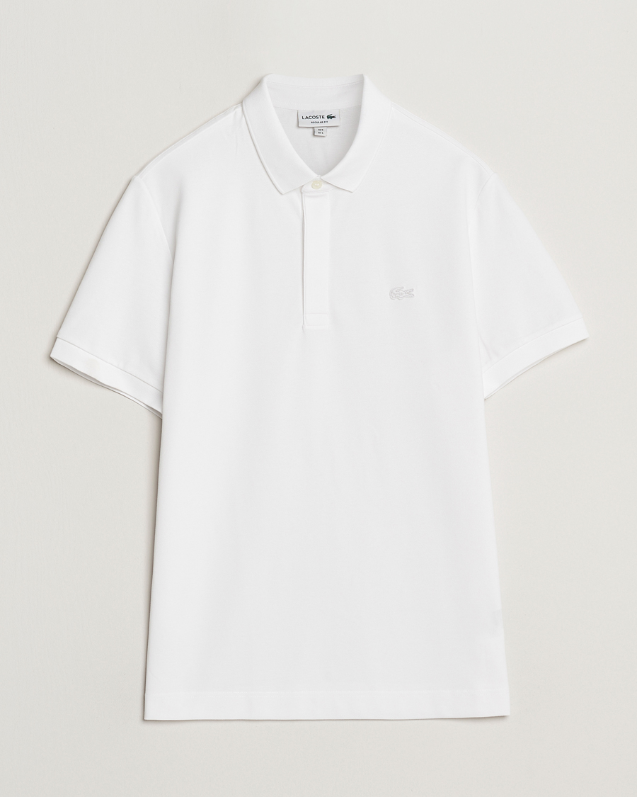Men | Polo Shirts | Lacoste | Paris Polo Piké White