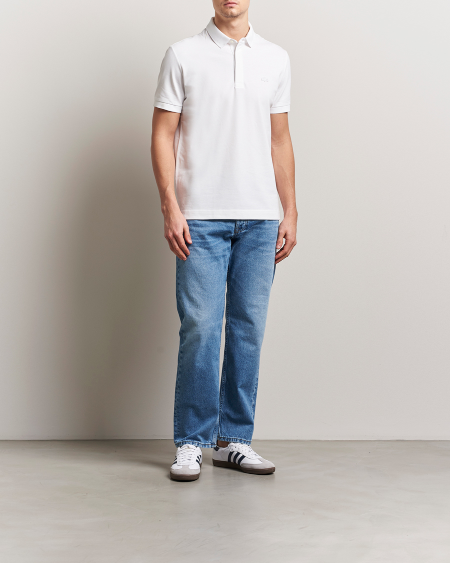 Men | Polo Shirts | Lacoste | Paris Polo Piké White