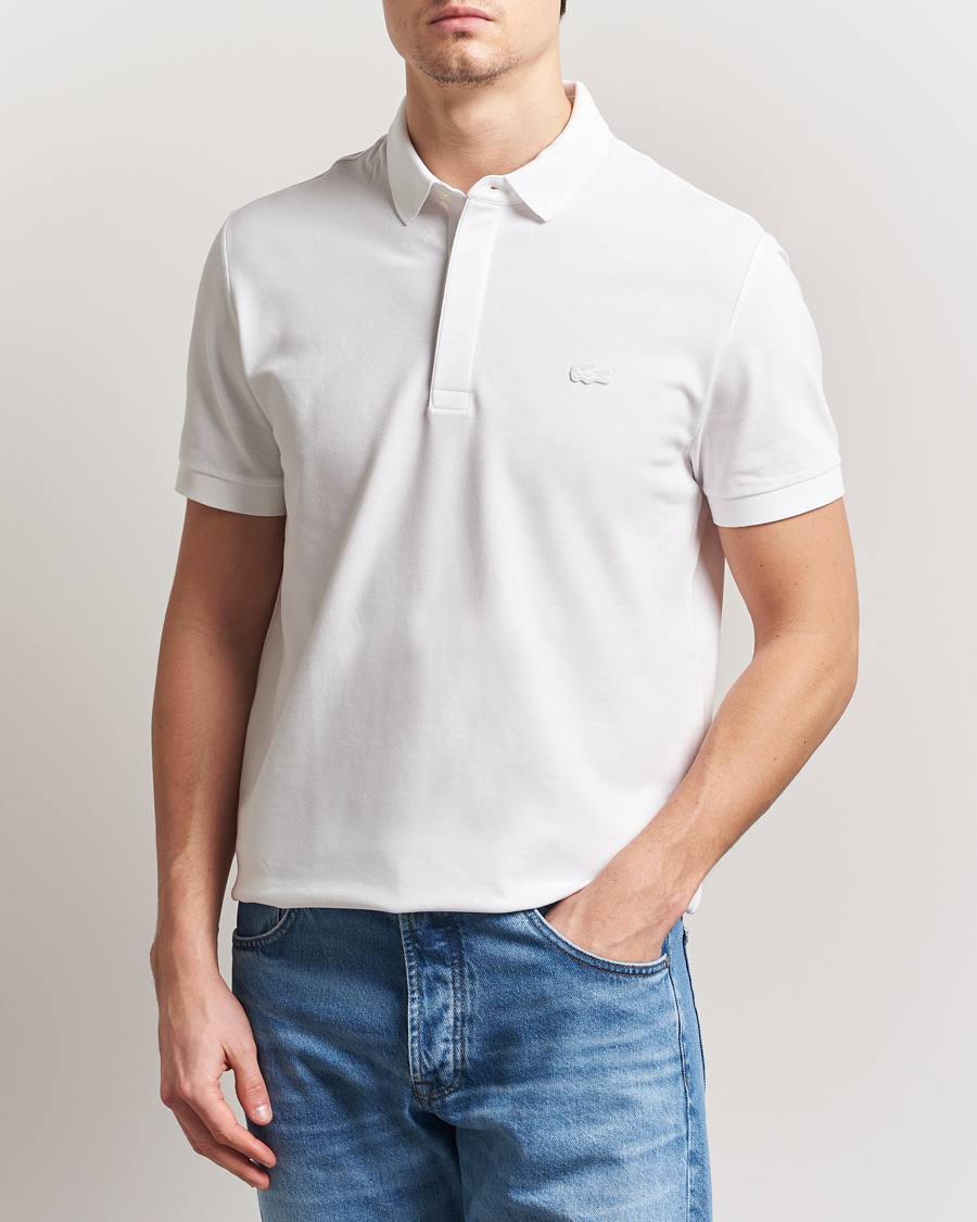 Men | Polo Shirts | Lacoste | Paris Polo Piké White