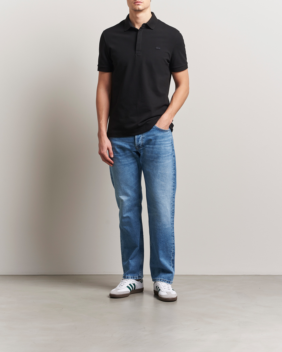 Men | Polo Shirts | Lacoste | Paris Polo Piké Black