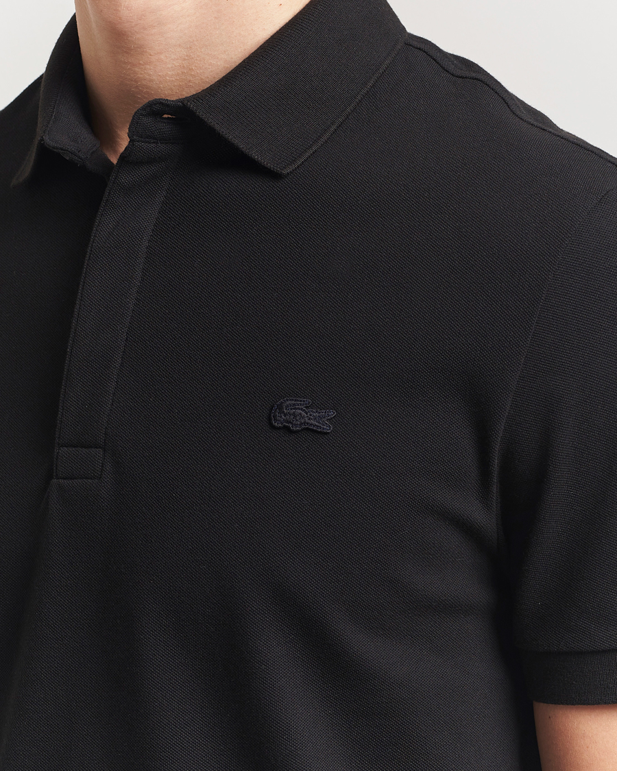 Men | Polo Shirts | Lacoste | Paris Polo Piké Black