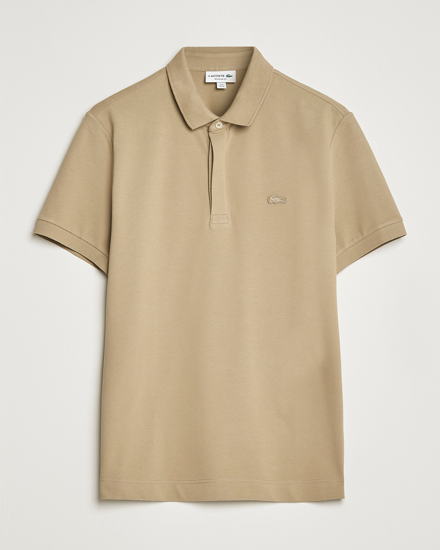 Men | Polo Shirts | Lacoste | Regular Fit Tonal Crocodile Piké Lion