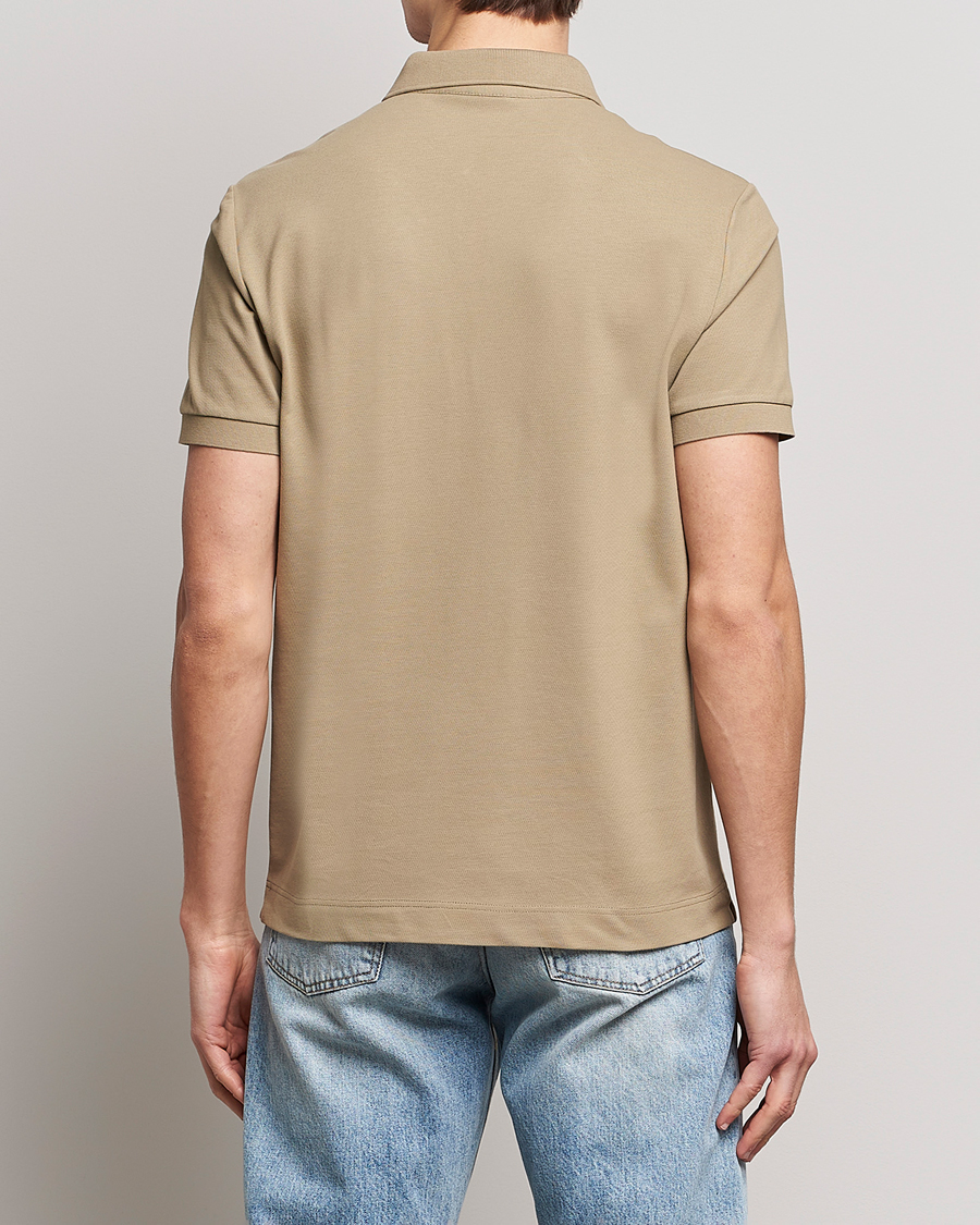 Men | Polo Shirts | Lacoste | Regular Fit Tonal Crocodile Piké Lion