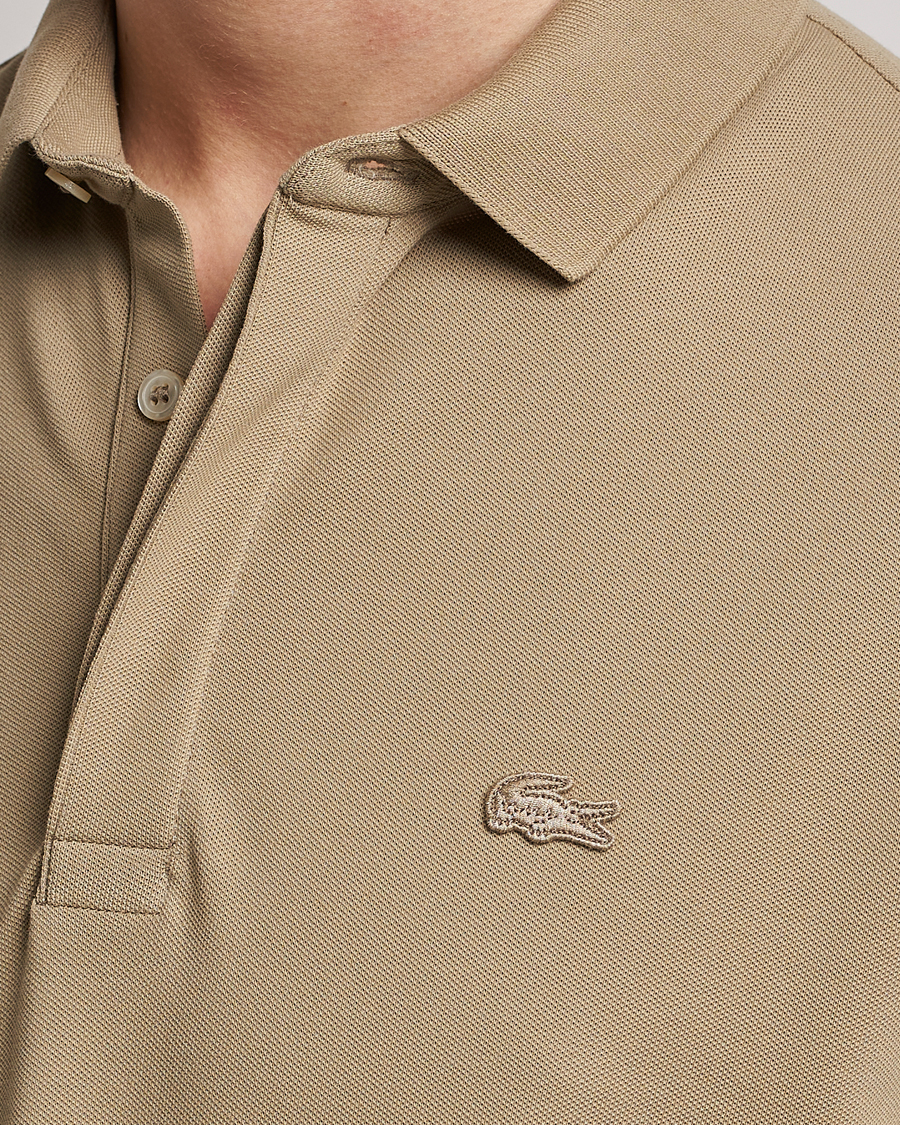 Men | Polo Shirts | Lacoste | Regular Fit Tonal Crocodile Piké Lion