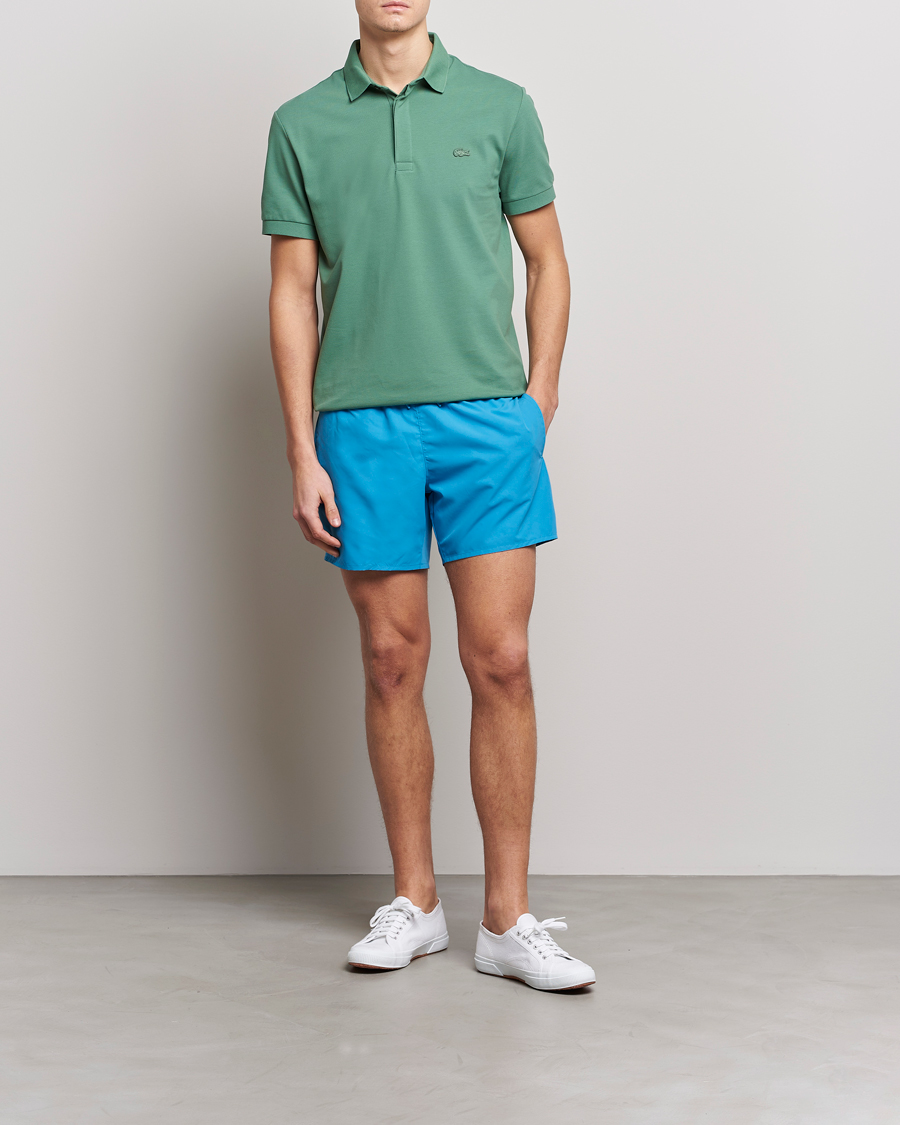 Men | Polo Shirts | Lacoste | Regular Fit Tonal Crocodile Piké Ash Tree
