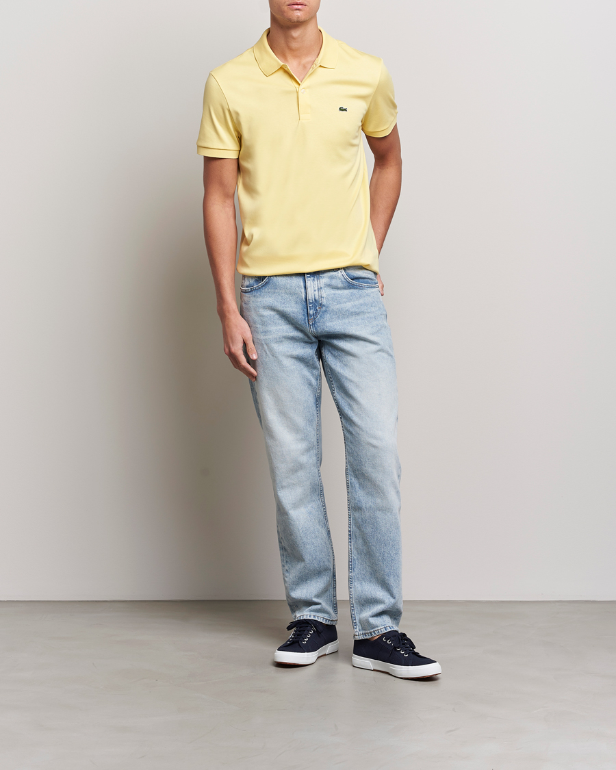 Men | Polo Shirts | Lacoste | Pima Interlock Piké Yellow