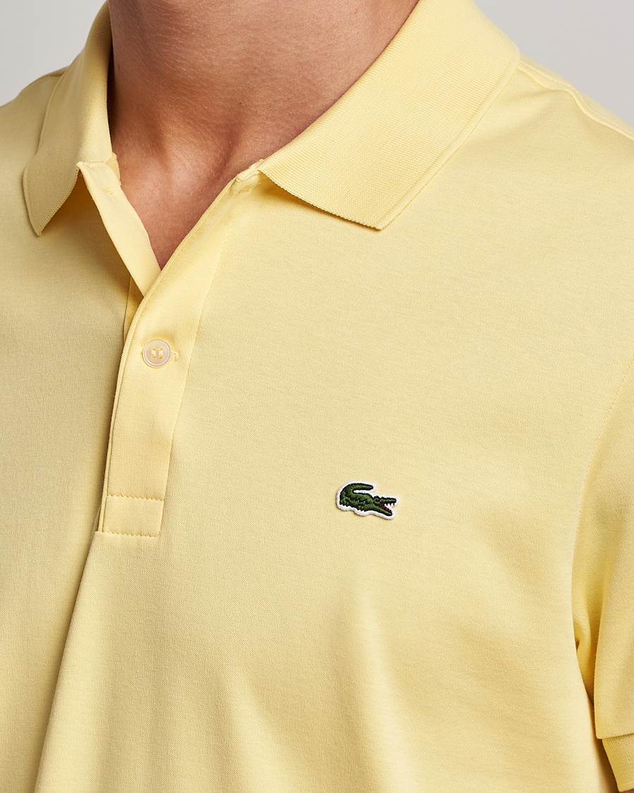 Men | Polo Shirts | Lacoste | Pima Interlock Piké Yellow