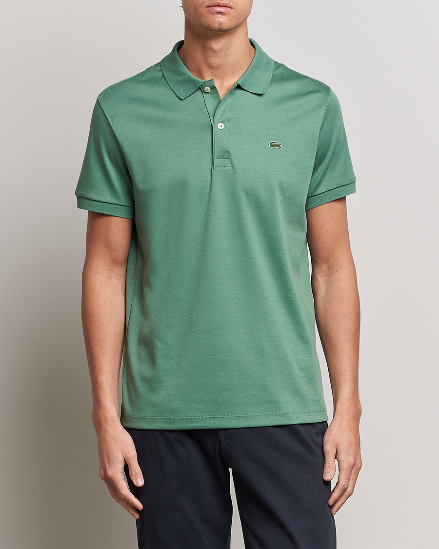 Men | Polo Shirts | Lacoste | Pima Interlock Piké Ash Tree