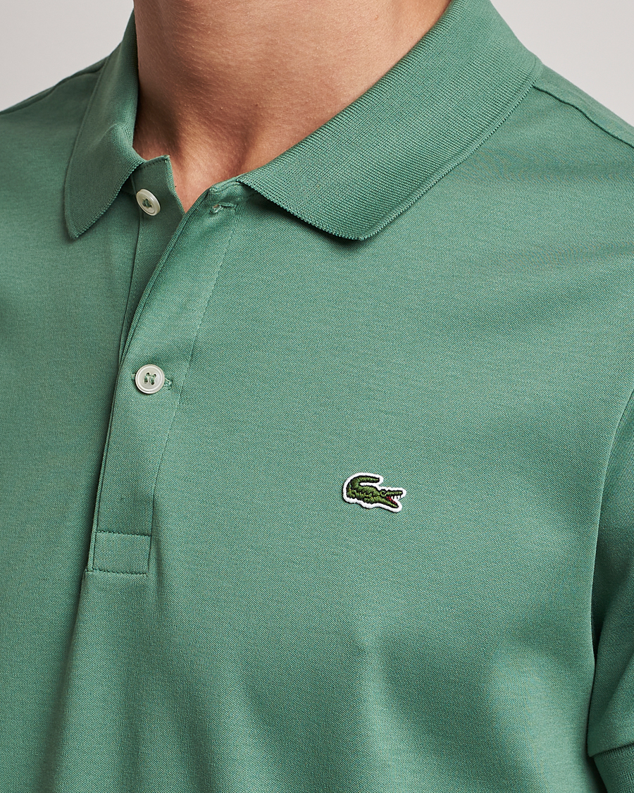Men | Polo Shirts | Lacoste | Pima Interlock Piké Ash Tree