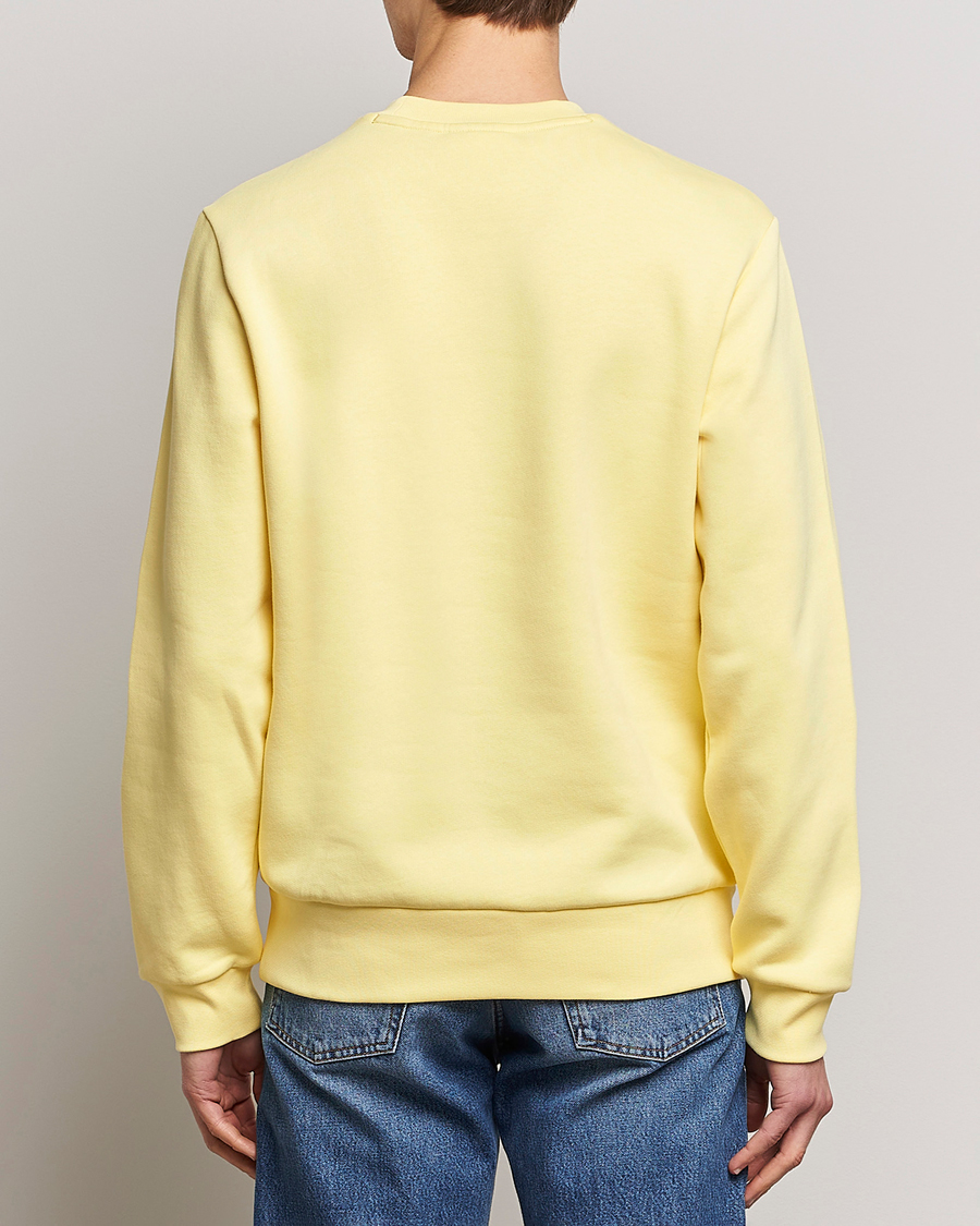 Men | Sweaters & Knitwear | Lacoste | Crew Neck Sweatshirt Yellow