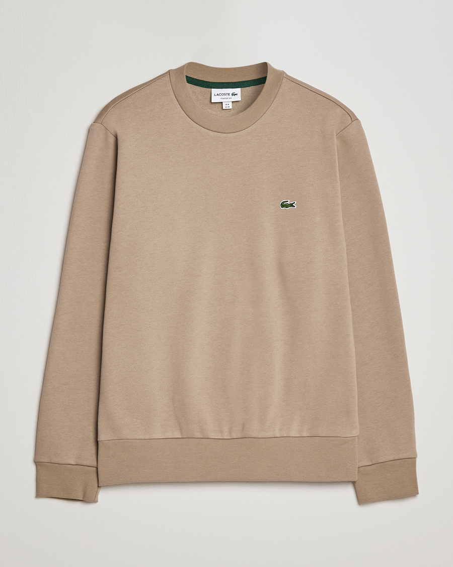 Men | Sweaters & Knitwear | Lacoste | Crew Neck Sweatshirt Lion