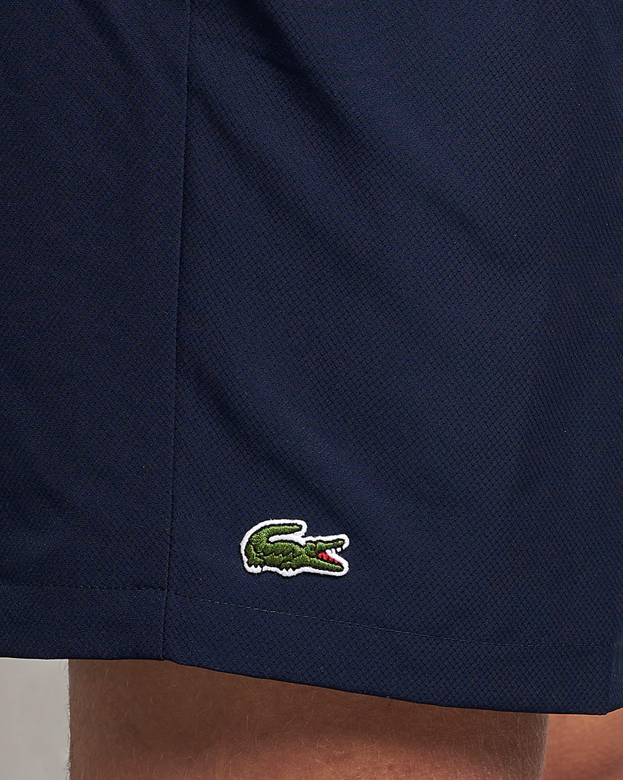 Men | Shorts | Lacoste Sport | Performance Tennis Drawsting Shorts Navy Blue