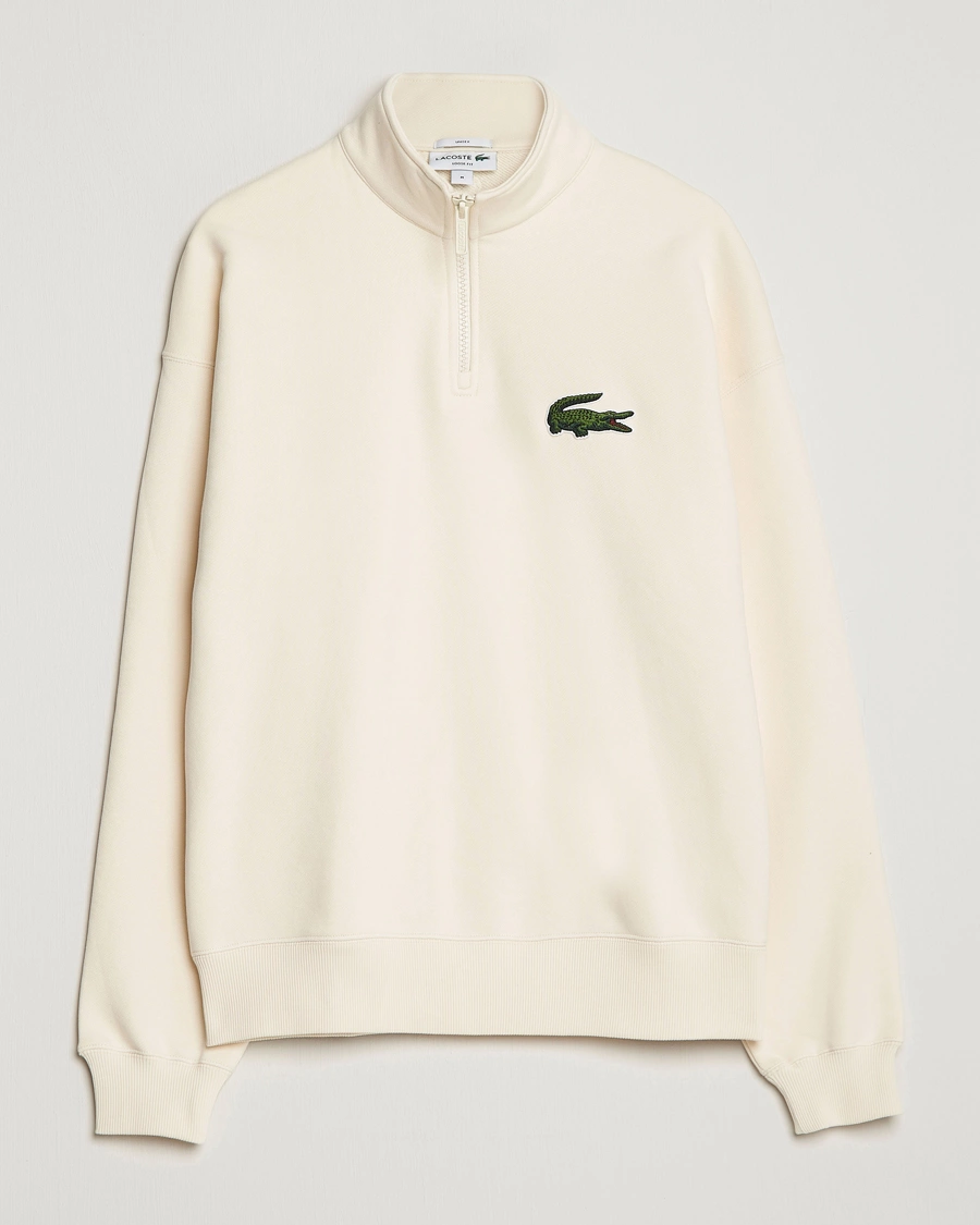 Men | Sweaters & Knitwear | Lacoste | Organic Cotton Half Zip Sweater Lapland