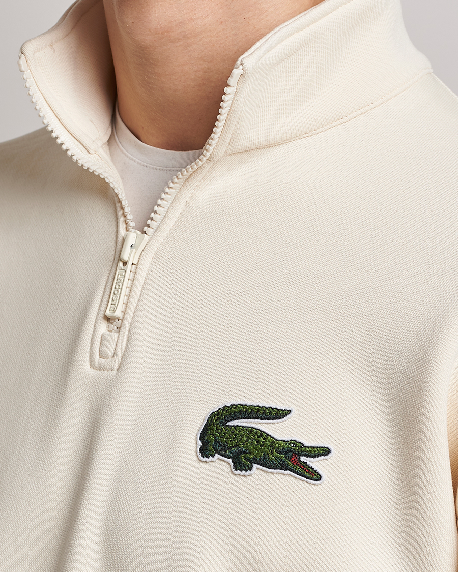 Men | Sweaters & Knitwear | Lacoste | Organic Cotton Half Zip Sweater Lapland