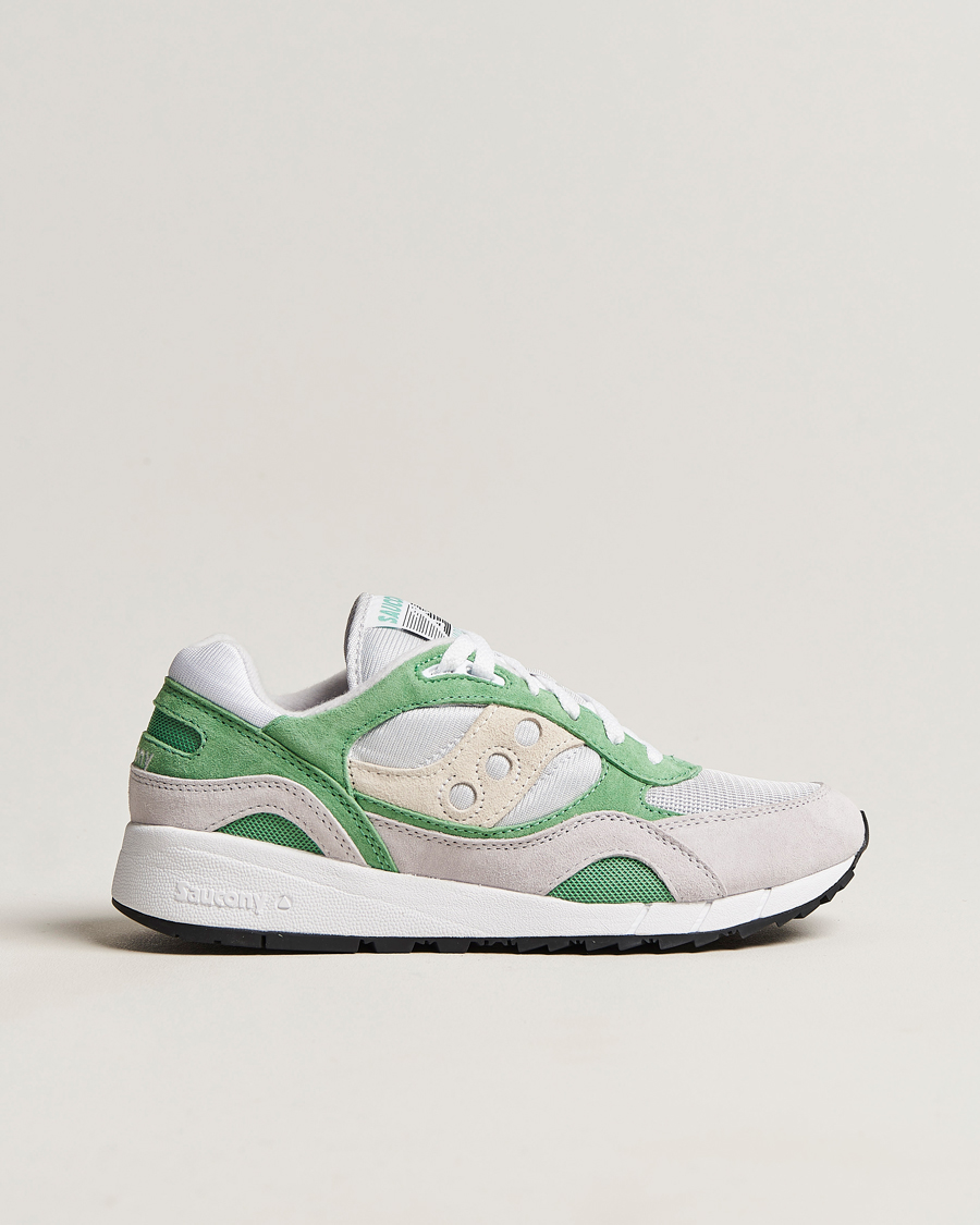 Men | Saucony Shadow 6000 Sneaker Green/Grey | Saucony | Shadow 6000 Sneaker Green/Grey