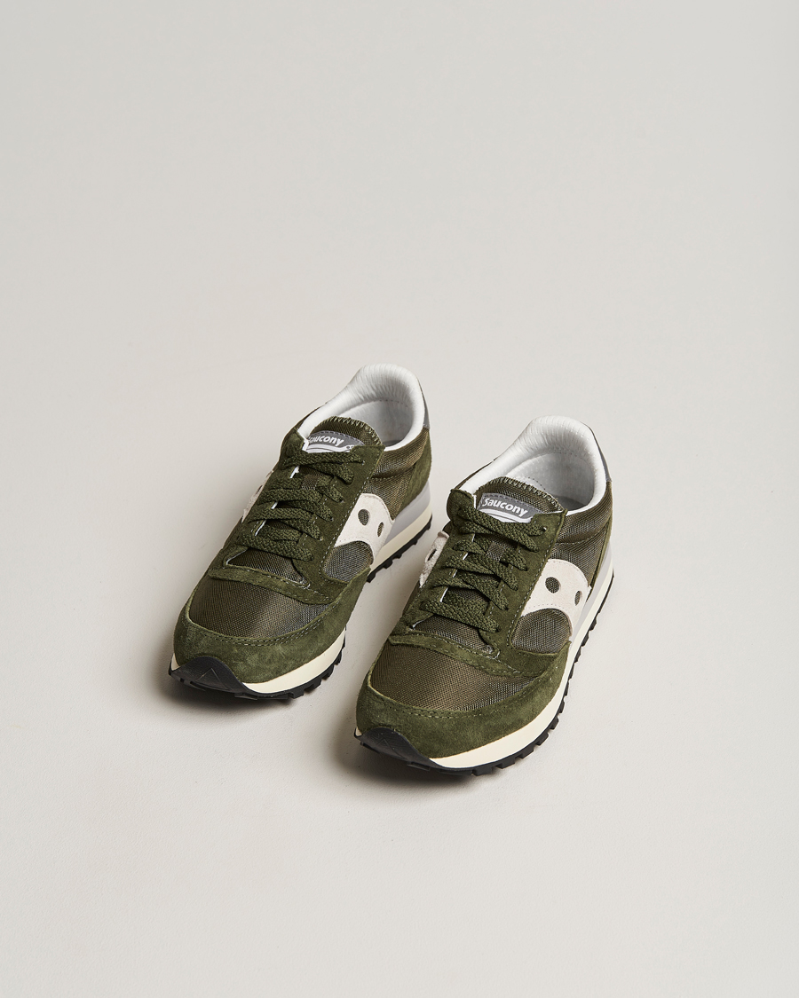 Men |  | Saucony | Jazz 81 Sneaker Green/Silver