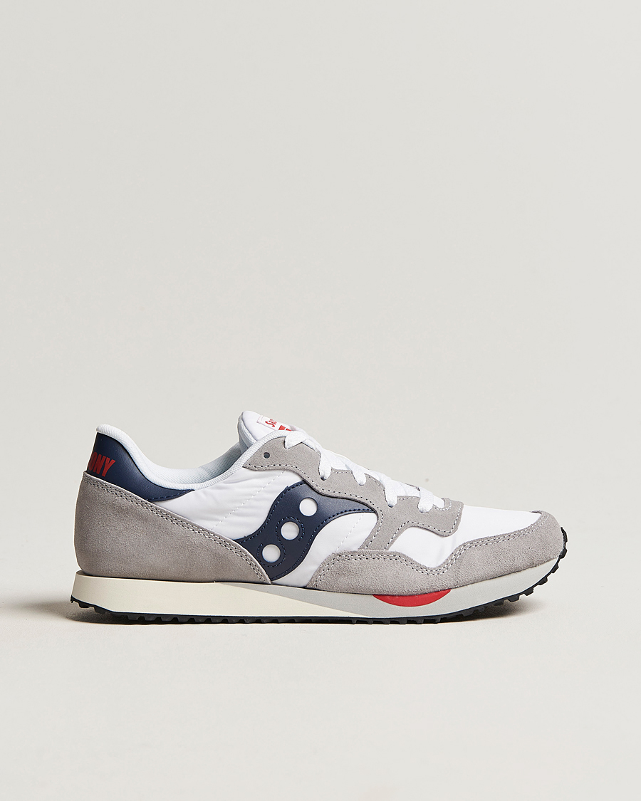Men | Saucony DXN Trainer Sneaker White/Navy | Saucony | DXN Trainer Sneaker White/Navy