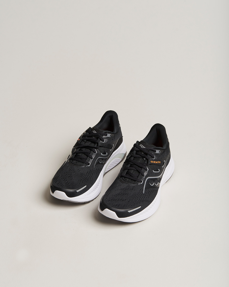 Men | Black sneakers | Saucony | Guide 16 Running Sneakers Black/White